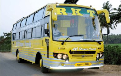 Online bus ticket booking : RKT TOURS And TRAVELS